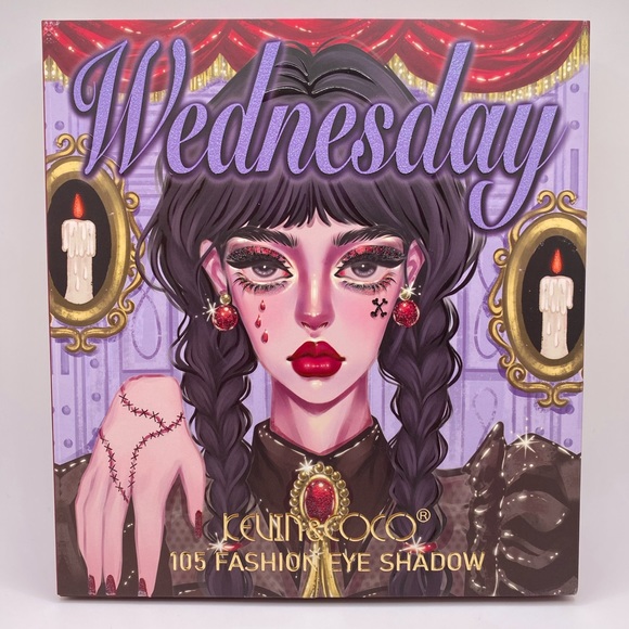 Wednesday Adams Mega Palette from Kevin & Coco - Brand New - Picture 2 of 5